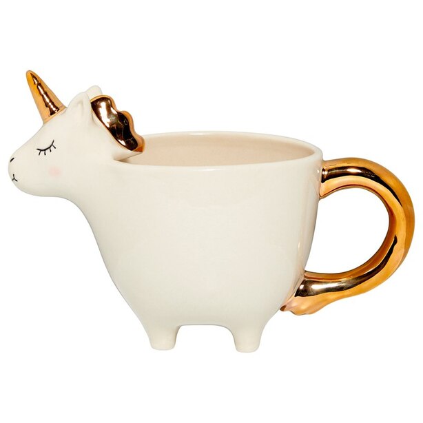 UNICORN FIGURAL MUG