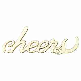 CHEERS GOLD BOTTLE OPENER
