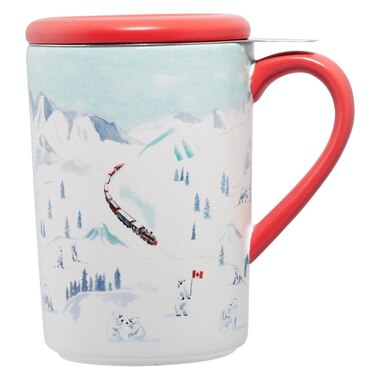 polar bear scene tea
