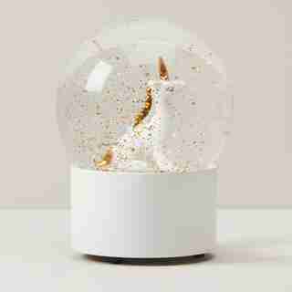 SNOW GLOBE UNICORN