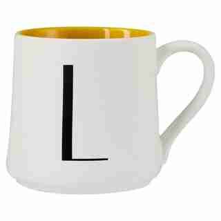 MONOGRAM MUG L