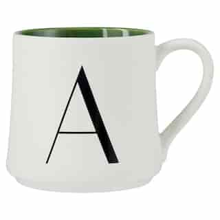 MONOGRAM MUG A