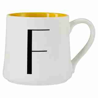 MONOGRAM MUG F