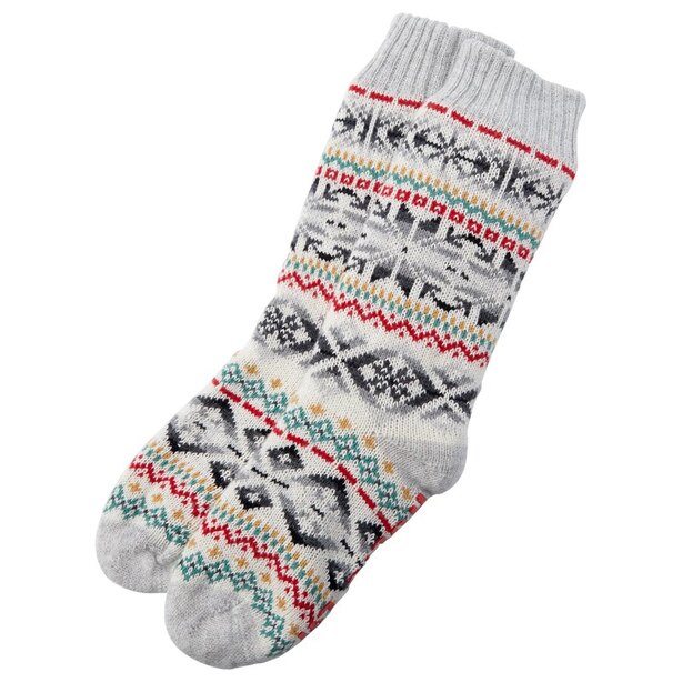 KIDS FAMILY FAIR ISLE READING SOCKS™ SMALL