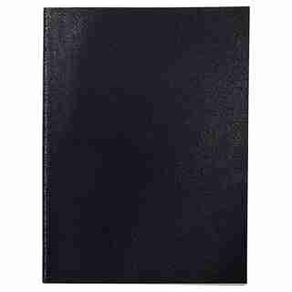 ALINA LEATHERETTE JOURNAL BLACK