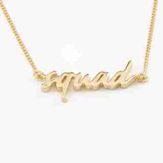 Capsul Sterling Silver Signature Necklace - Squad