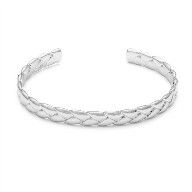 WOVEN CUFF - SILVER