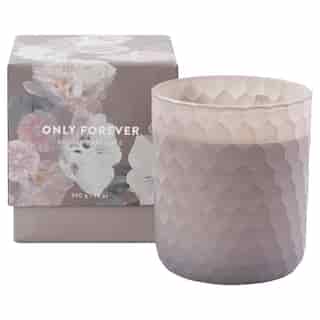ONLY FOREVER SCENTED GLASS CANDLE 12 OZ.