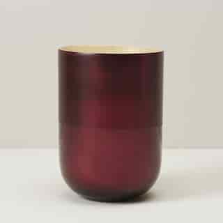 LARGE MERCURY GLASS CANDLE WILD BLACKBERRY AND HONEY