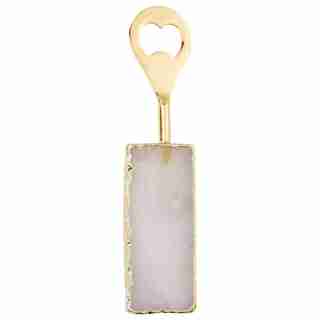 CLEAR QUARTZ BOTTLE OPENER
