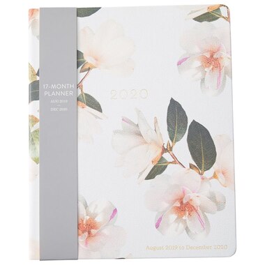2019-2020 17-MONTH EXTRA LARGE PLANNER MARQUISE FLORAL