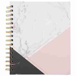 2020 12-Month Planner Spiral Marble