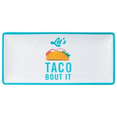 TACOBOUT IT MELAMINE OUTDOOR PLATTER