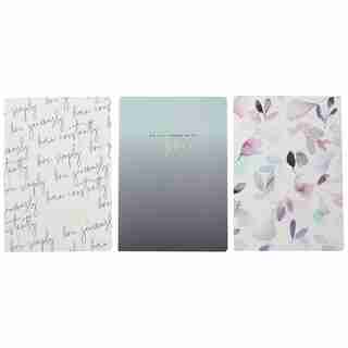 SET OF 3 LARGE LOVE SIMPLY SCRIPT