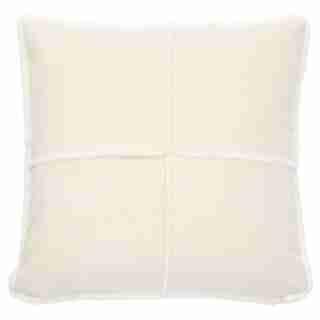 SHEARLING PILLOW COVER – SNOWFALL, 18” X 18”