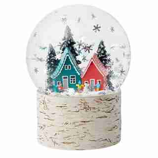 XMAS SNOWGLOBE – SNOW VILLAGE