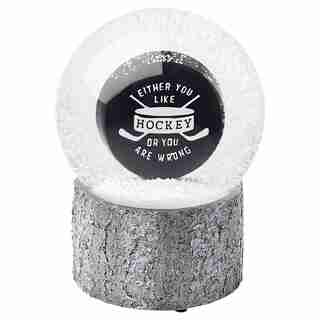 XMAS SNOWGLOBE – HOCKEY PUCK