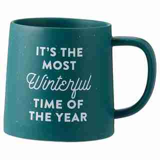 WINTERFUL SPECKLED BREAKFAST MUG
