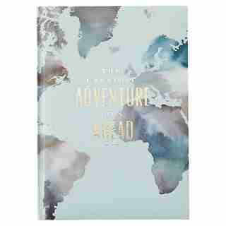 EMBOSSED JOURNAL THE GREATEST ADVENTURE MAP