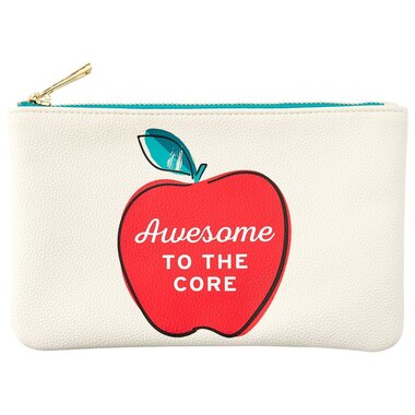 TEACHER POUCH AWESOME WHITE