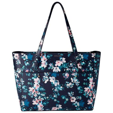 LOVE AND LORE SOPHIA EAST-WEST TOTE DITZY CAPRI BLACK