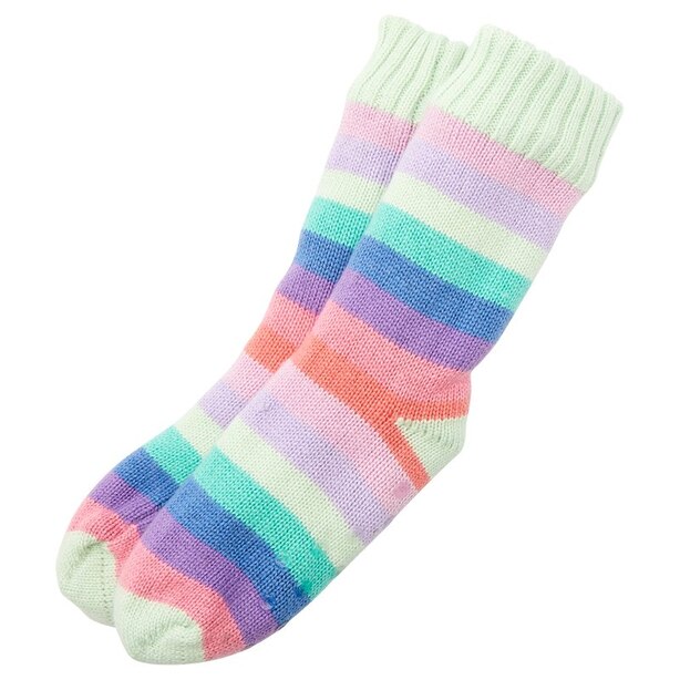 KIDS SATURDAY STRIPE READING SOCKS™ SMALL-MEDIUM