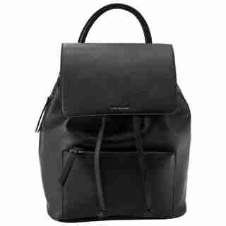 LOVE AND LORE ALLIE DRAWSTRING BACKPACK BLACK