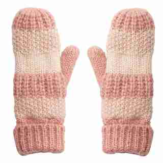 LOVE AND LORE MIXTE TEXTURE MITTEN BLUSH PINK