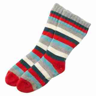KID’S FAMILY STRIPE READING SOCKS™ 9-12 YEARS