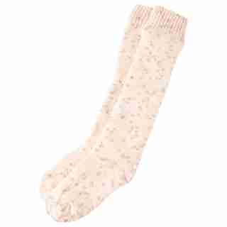 SPACE DYE SPRKL RDNG SOCKS BLUSH PINK