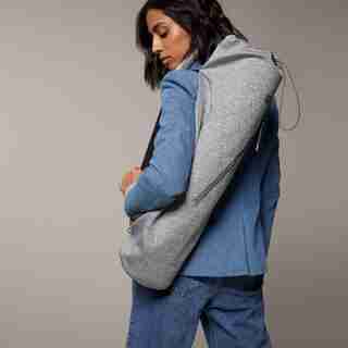NEOPRENE YOGA MAT BAG GREY HEATHER