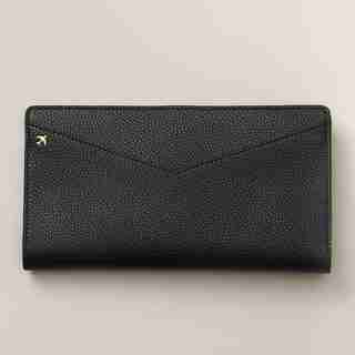 avion family travel wallet black