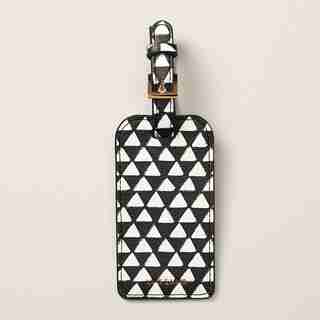LOVE AND LORE LUGGAGE TAG TRIANGLES
