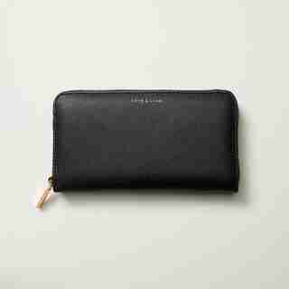 LOVE AND LORE AVA WALLET BLACK