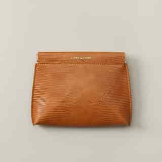 LOVE AND LORE POP POUCH SAND LIZARD