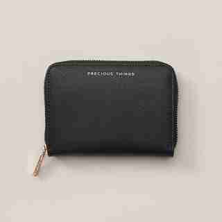 LOVE AND LORE ZIP AROUND JEWELRY CASE BLACK