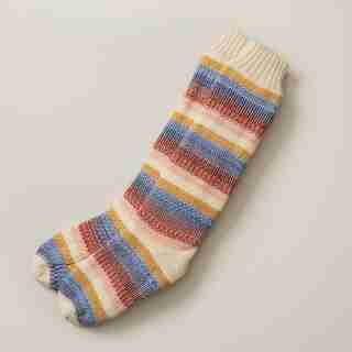 ALPHAVILLE STRIPED READING™ SOCKS MULTI
