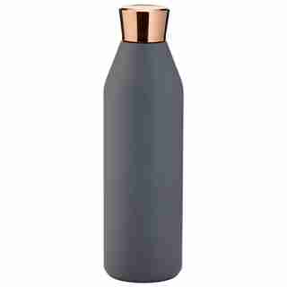 SOFT TOUCH WATER BOTTLE – DARK CHARCOAL