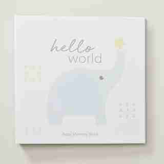Hello World Baby Memory Book