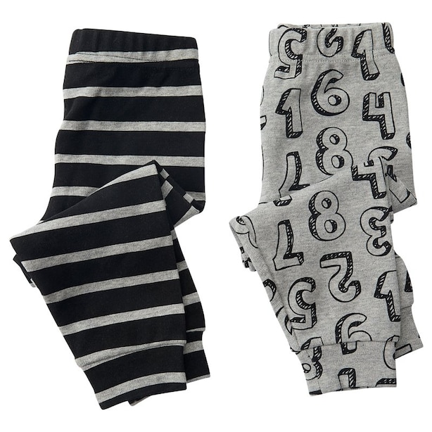 IndigoBaby Pants Numbers 0 to 3 Months (Set of 2)