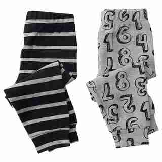 IndigoBaby Pants Numbers 3 to 6 Months (Set of 2)