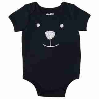 IndigoBaby Onesie Bear Face 6 to 12 Months