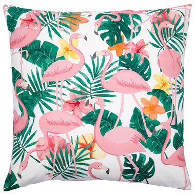 OUTDOOR PILLOW COVER – FLAMINGO