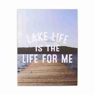 PHOTOREAL ART PRINT LAKE LIFE 11” X 14”