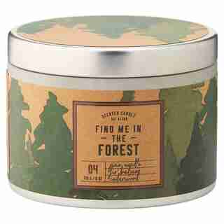 THE FOREST CANDLE - LARGE TIN