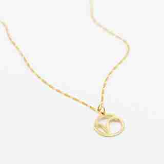 LITZI ZODIAC ARIES NECKLACE - 10K YELLOW GOLD