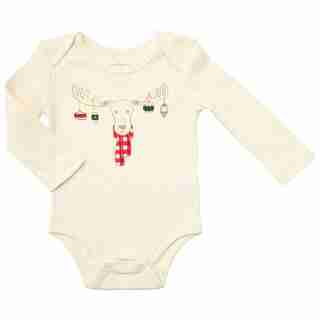 Decorated Moose Onesie 3-6 Months