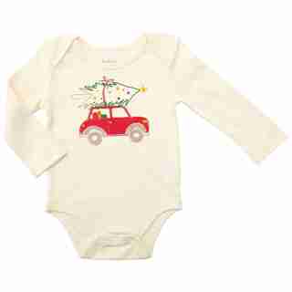Festive Car Onesie 3-6 Months