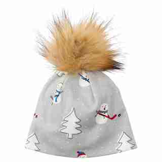 Hockey Snowman Hat 0-12 Months