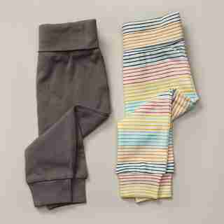 IndigoBaby Basics Pants Set 2 Pack 3 - 6 Months